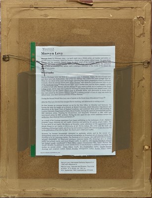 Lot 138 - Mervyn LEVY (1915-1996)