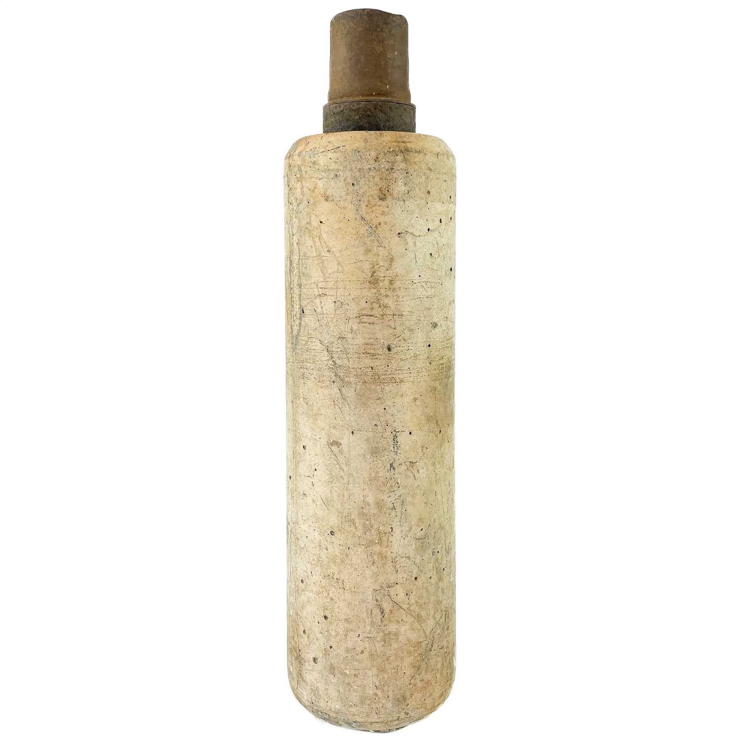 Lot 211 - A 60lb concrete rocket practice warhead