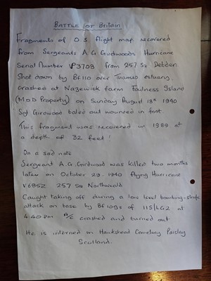 Lot 102 - A Propeller tip from a Spitfire aircraft.