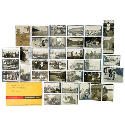 Lot 47 - A group of early 20th century photographs of Penzance and the local area.