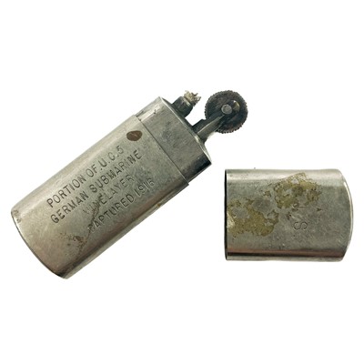 Lot 66 - A lighter made from German submarine UC 5 1916.