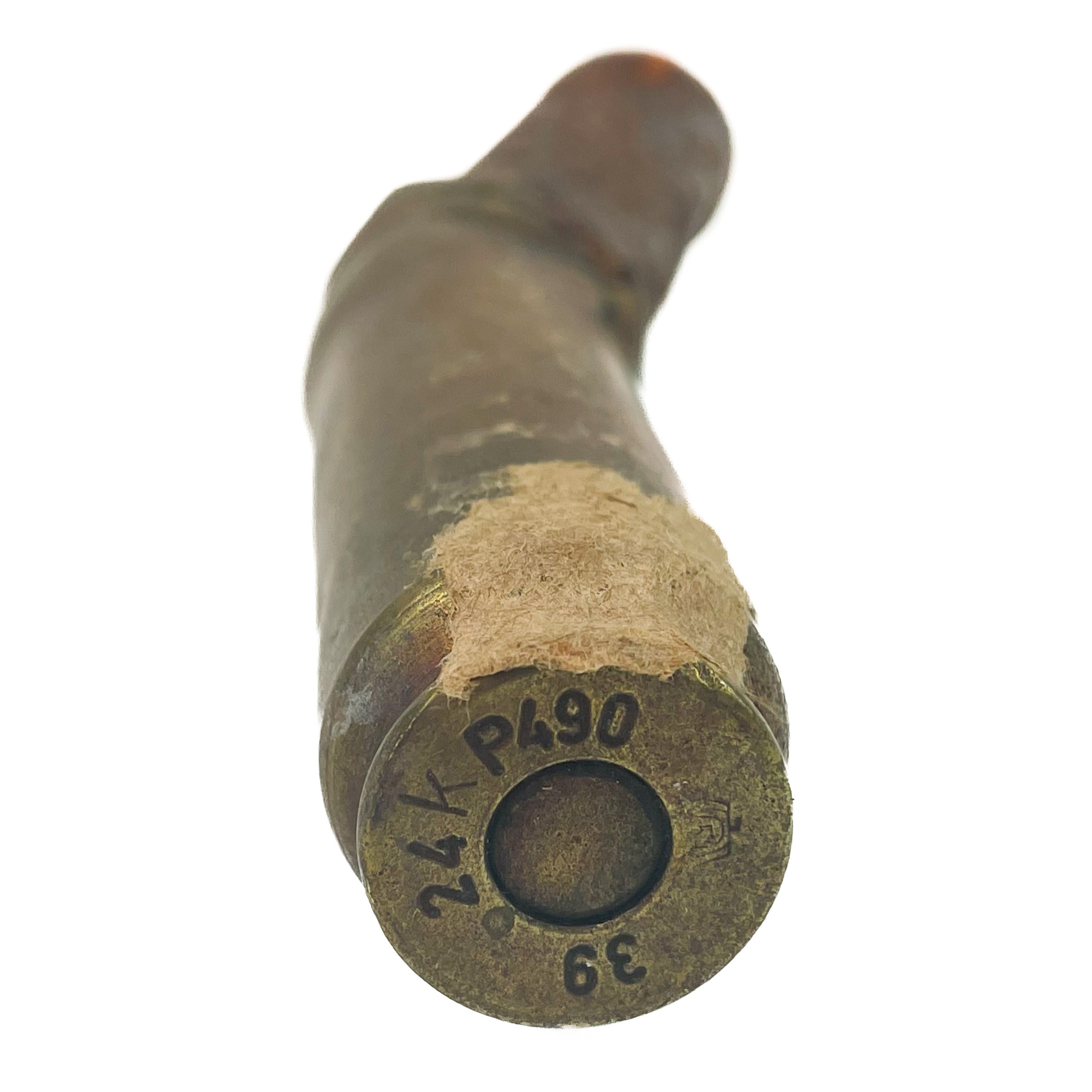Lot 72 - A cannon shell recovered by Andy Saunders