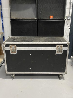 Lot 310 - Three large aluminium flight cases.