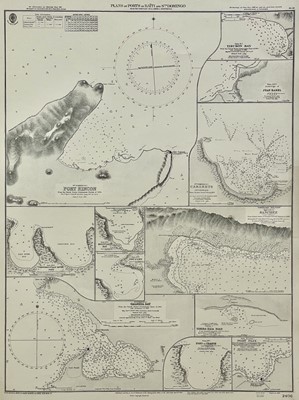 Lot 241 - Fifty-five various sea charts.