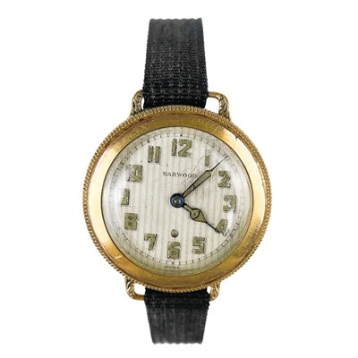 Lot 98 - A Harwood automatic 'bumper' gold filled gentleman's wristwatch.