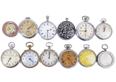 Lot 66 - A collection of pocket watches for spares and repairs.