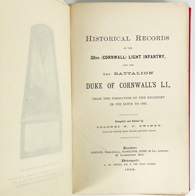 Lot 50 - Duke of Cornwall Light Infantry Interest.