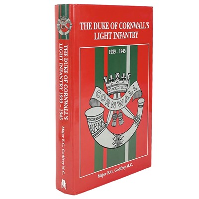 Lot 423 - 'The History of The Duke of Cornwalls Light Infantry 1939-1945'.