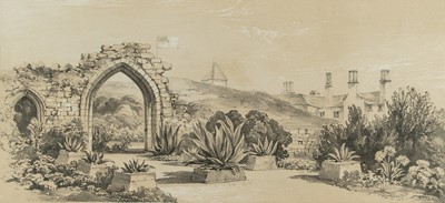 Lot 108 - Lady Sophia Tower. 'Sketches in the Isles of Scilly,' 1848.