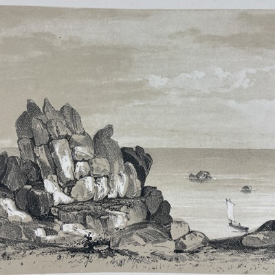 Lot 108 - Lady Sophia Tower. 'Sketches in the Isles of Scilly,' 1848.