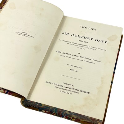 Lot 393 - The Life of Sir Humphry Davy.