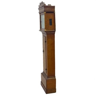 Lot 62 - A George III oak thirty-hour longcase clock, by Samuel Buxton Diss.