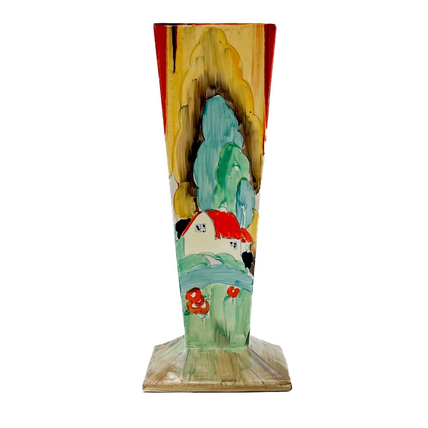 Lot 508 - A Clarice Cliff Bizarre Forest Glen pattern