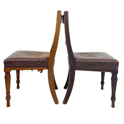 Lot 1895 - A set of four late Victorian walnut chairs by Smee & Cobay London.