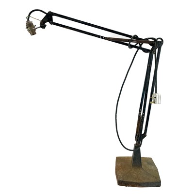 Lot 240 - A large Herbert Terry Anglepoise lamp.