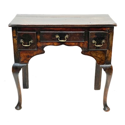 Lot 160 - A George III fruitwood low boy.