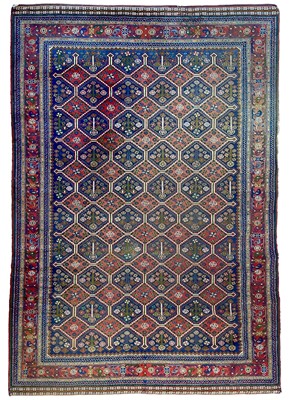 Lot 35 - An Afshar carpet, South West Persia, mid 20th century.