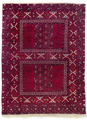 Lot 2 - An Afghan Ensi rug, circa 1950s.