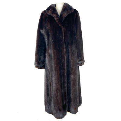 Lot 558 - A Saga mink fur coat.