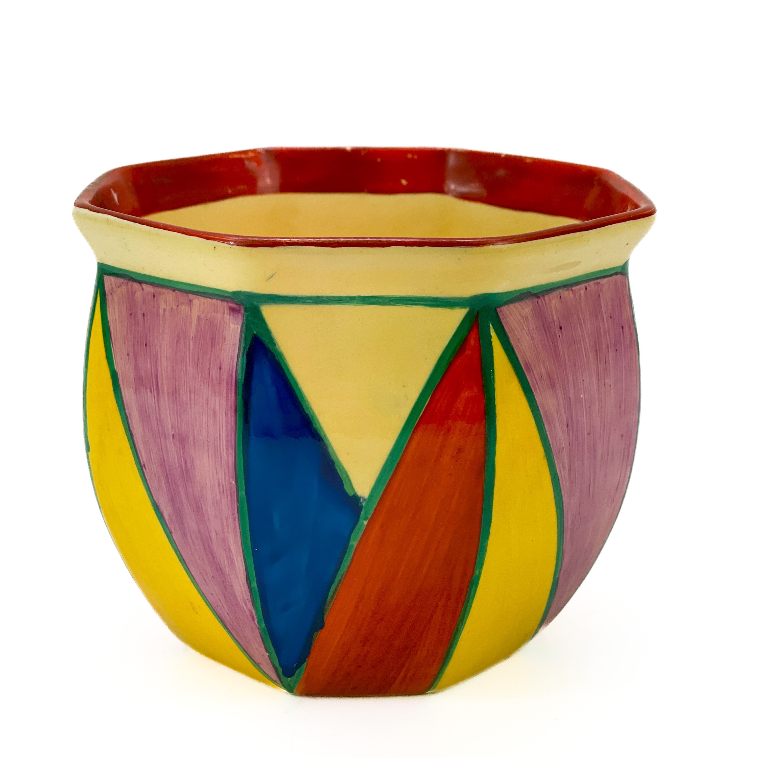 Lot 524 - A Clarice Cliff Original Bizarre pattern