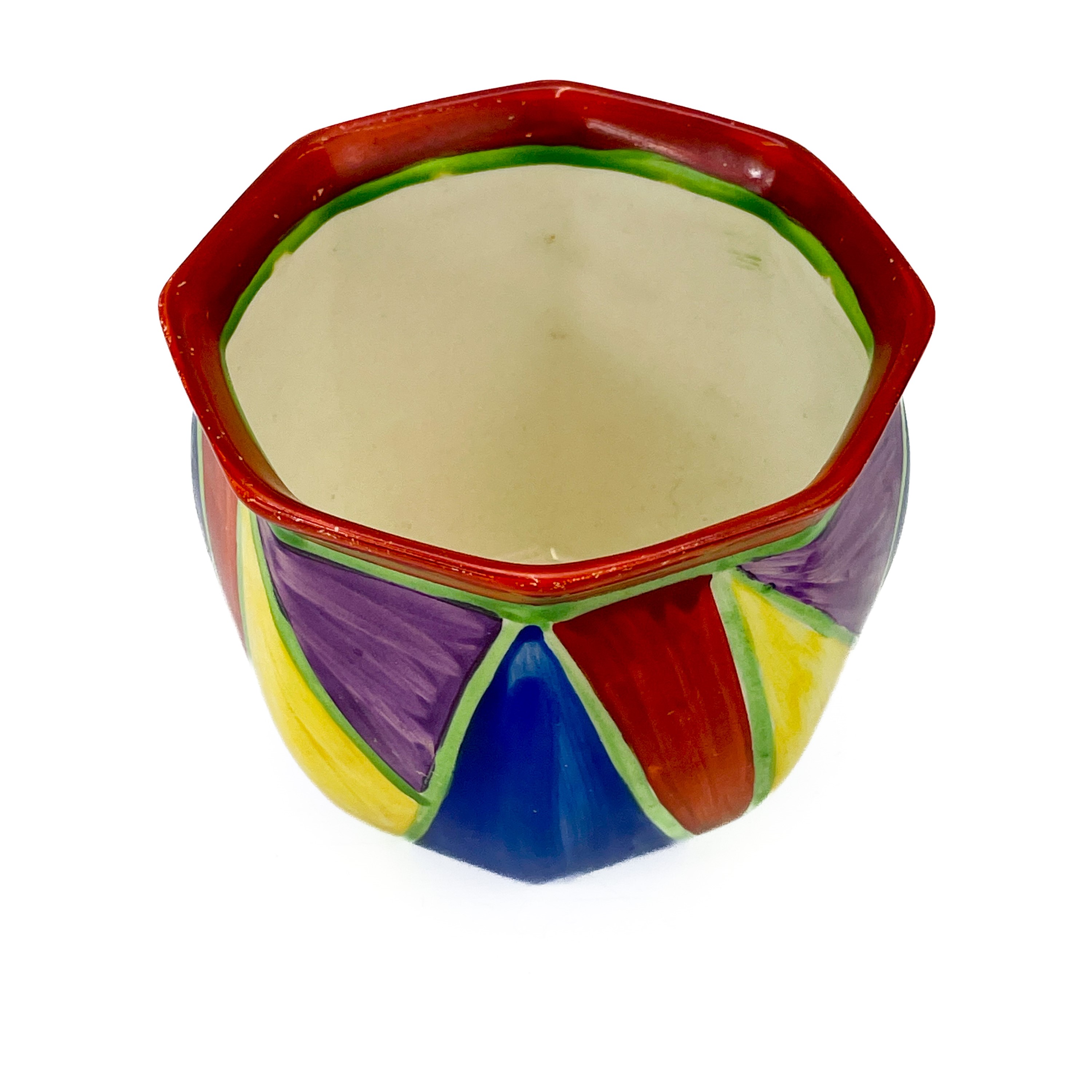 Lot 528 - A Clarice Cliff Original Bizarre pattern