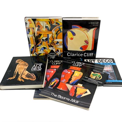 Lot 553 - Clarice Cliff, four books.