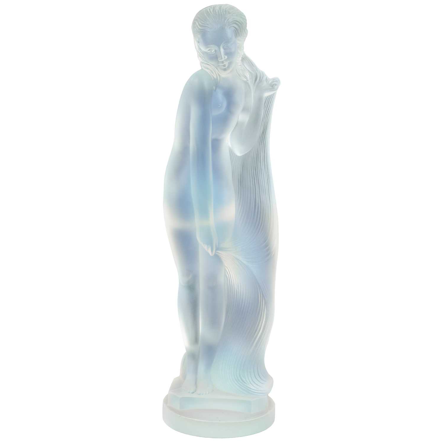 Lot 463 - Lucille Sevin for Etling of Paris An Art Deco opalescent glass figure.