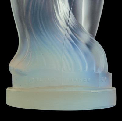 Lot 463 - Lucille Sevin for Etling of Paris An Art Deco opalescent glass figure.