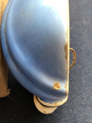 Lot 908 - A group of six Czech and other Art Deco face masks.