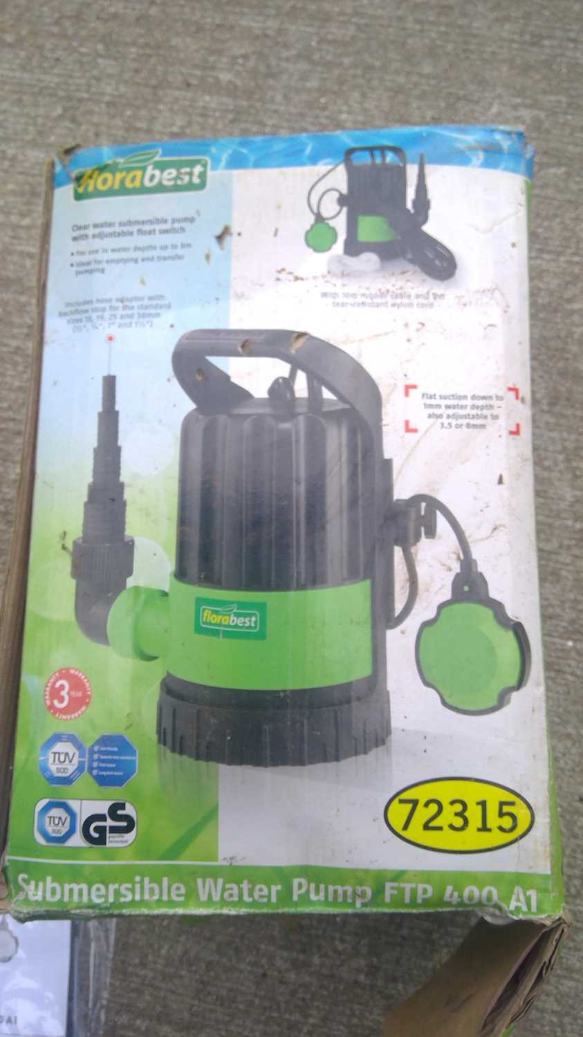 Lot 73 A Florabest Submersible Water Pump. Model FTP