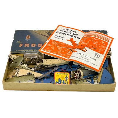 Lot 213 - A Meccano special Aeroplane constructor outfit nos. 1 & 2.