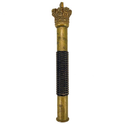 Lot 259 - A Victorian Parker Field & Sons brass tipstaff.