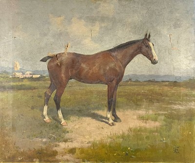 Lot 256 - A Victorian School horse study