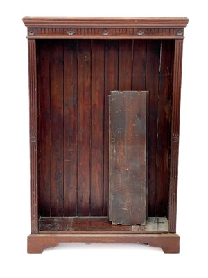 Lot 1912 - A late Victorian walnut open bookcase.