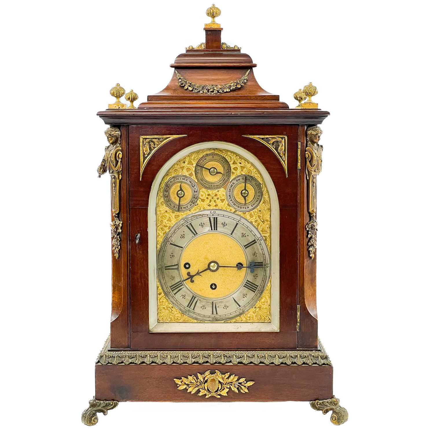Lot 1713 - A good George III style mahogany musical