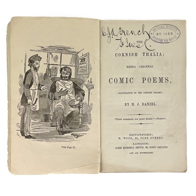 Lot 570 - Scarce humorous Cornish dialect poems.