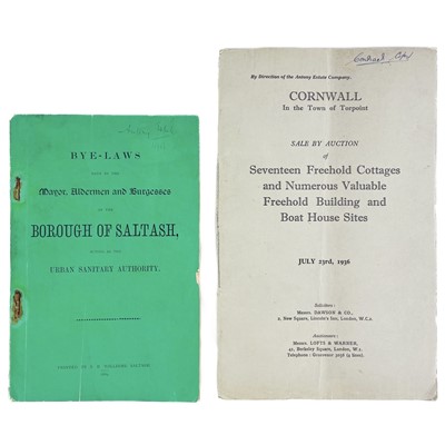 Lot 314 - Two booklets.