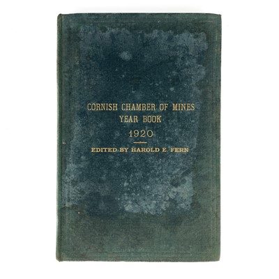 Lot 19 - Cornish Chamber of Mines Year Book, 1920