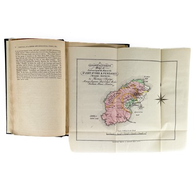 Lot 20 - Thomas Spargo. 'Statistics and Observations on the Mines of Cornwall and Devon,'