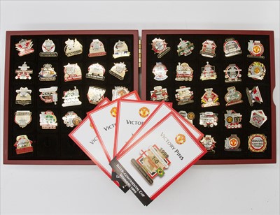 Lot 367 - The Manchester United Victory Pin Collection,...