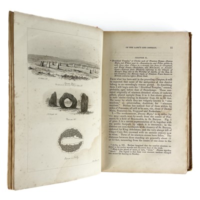 Lot 461 - Richard Edmonds. 'The Lands End District. Its Antiquities, Natural History', 1862.