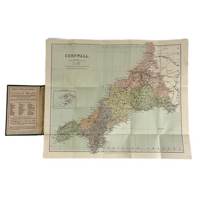 Lot 515 - Three maps of Cornwall.