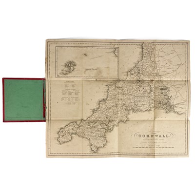 Lot 515 - Three maps of Cornwall.