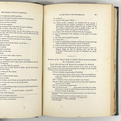 Lot 86 - H. Michell Whitely F.G.S. Papers/tracts/booklets bound in one volume.