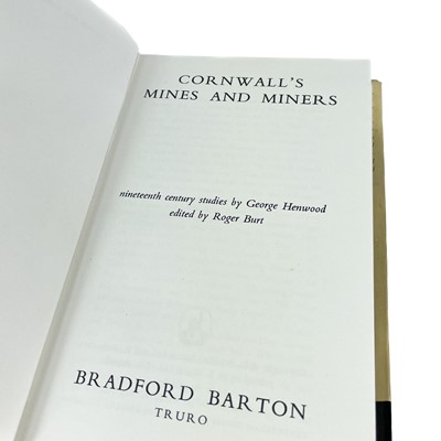 Lot 94 - Three works on mining in Cornwall.