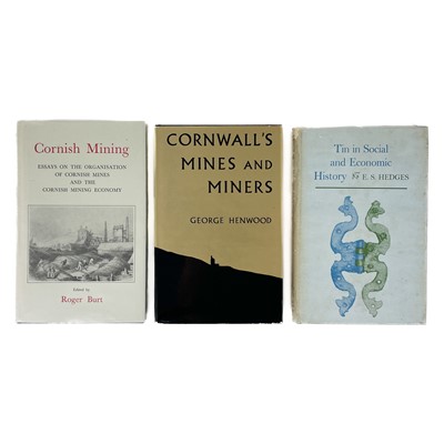 Lot 94 - Three works on mining in Cornwall.