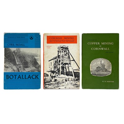 Lot 90 - Three works on mining in Cornwall.
