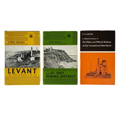 Lot 87 - Three works on mining in Cornwall.