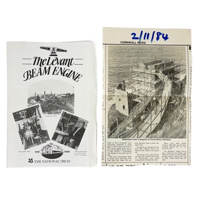 Lot 87 - Three works on mining in Cornwall.