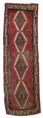 Lot 9 - A North West Persian runner, mid 20th century.